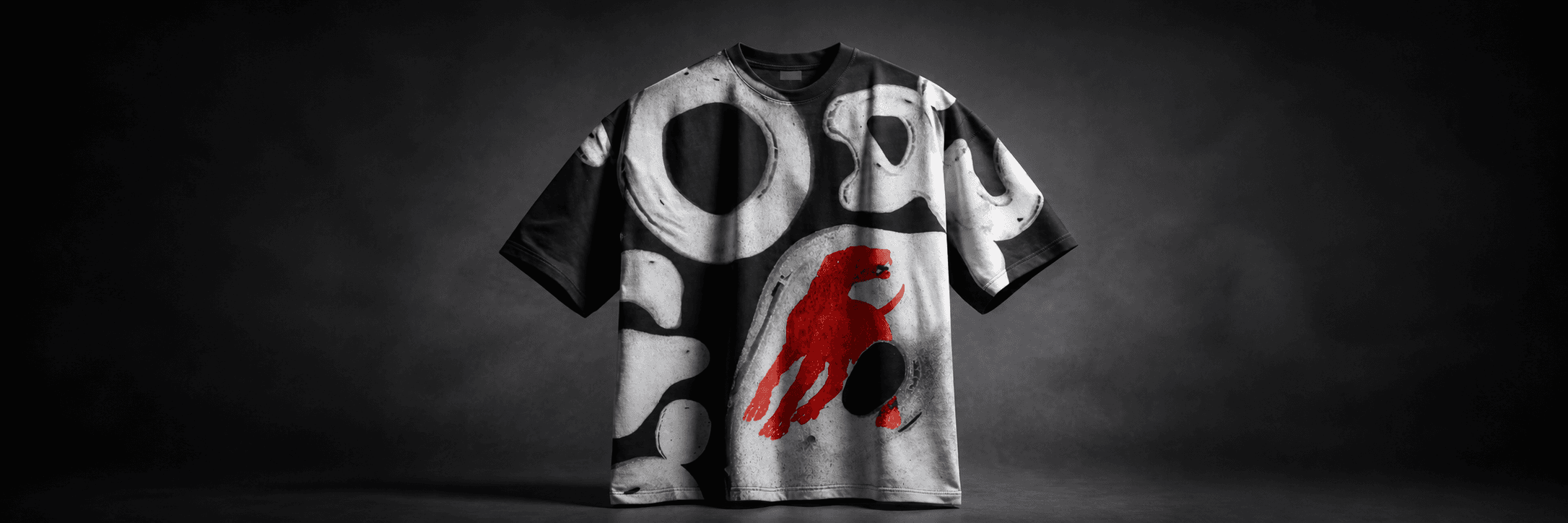 SKXNZ Obsidian Signal Oversized Tee